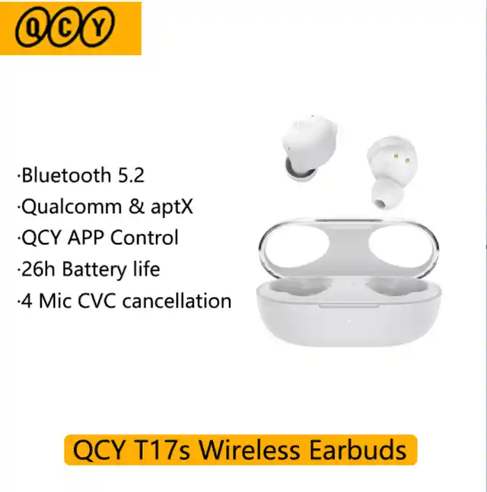 QCY T17S Qualcomm AptX Wireless Earbuds